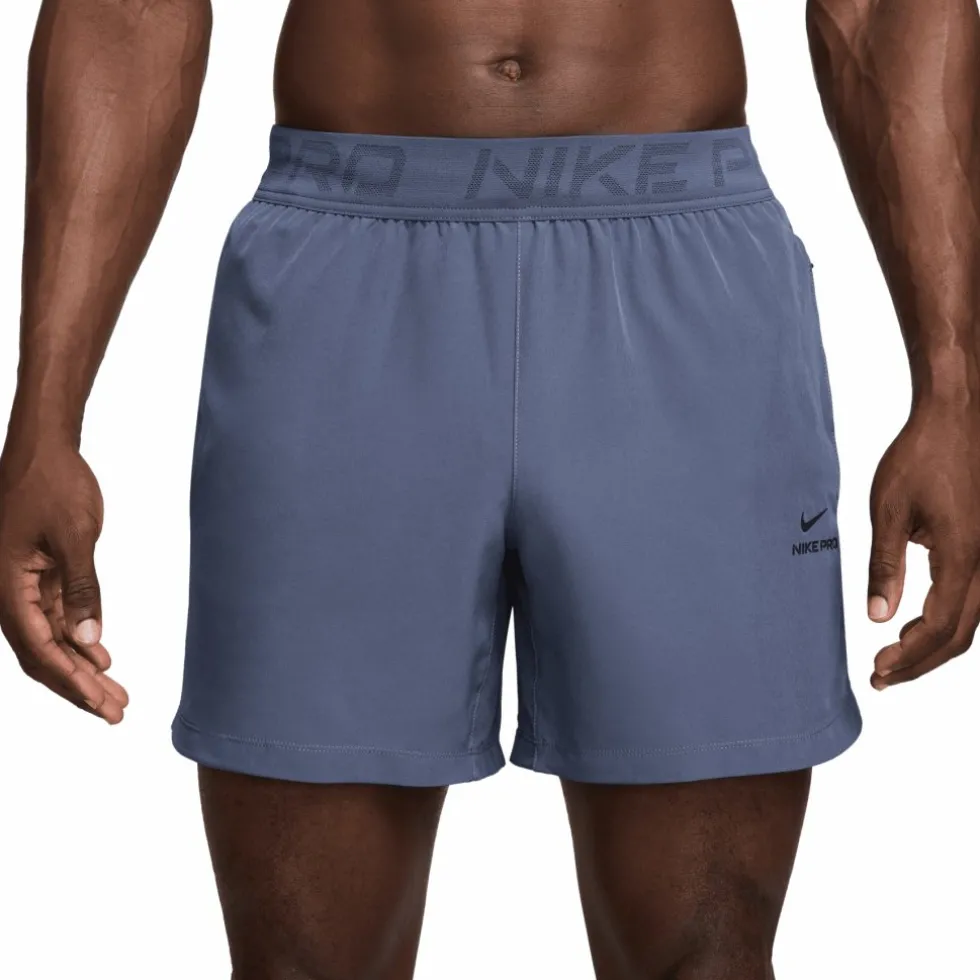 Nike Pro Training Dri-FIT 6" Shorts Heren - diffused blue/black HV0411-491