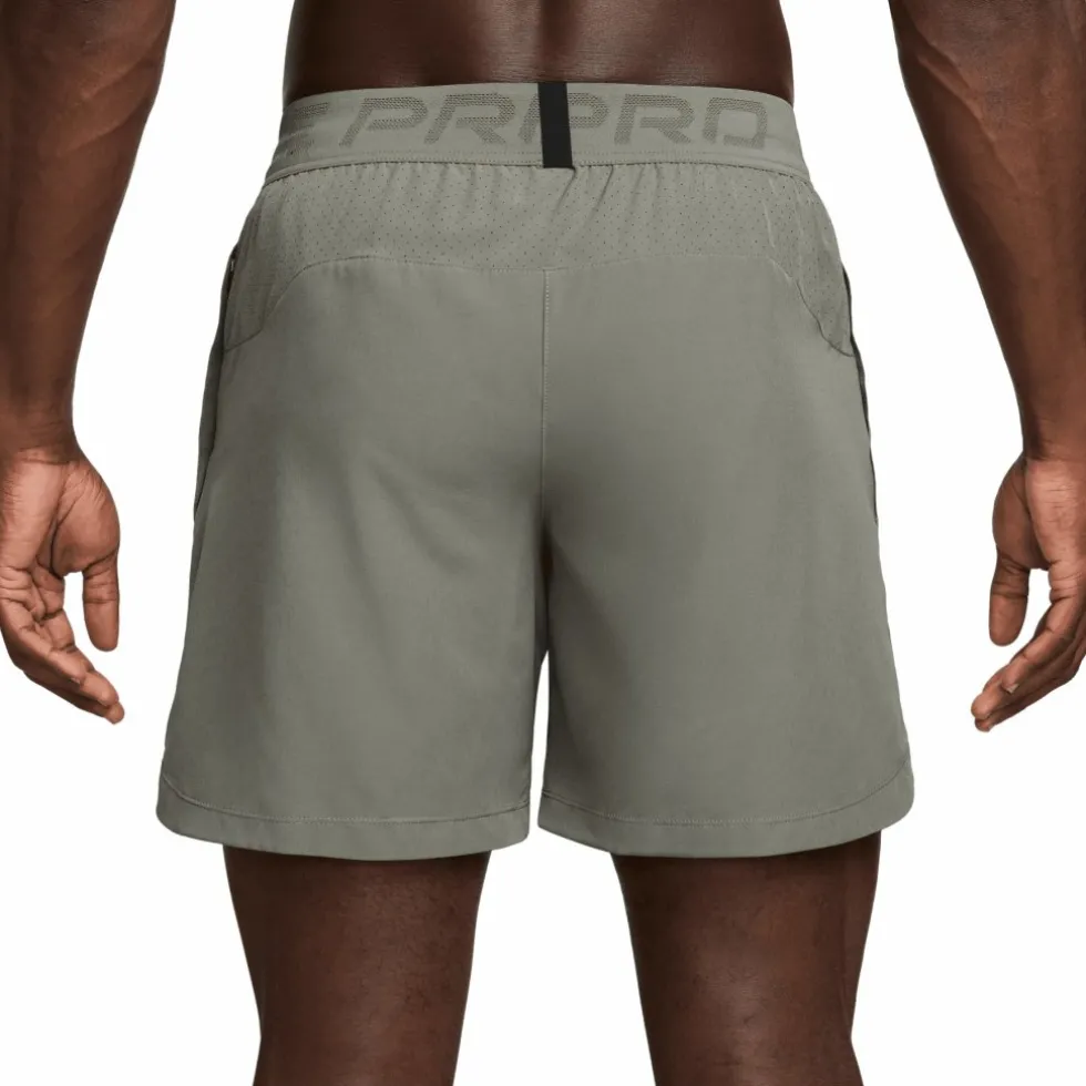 Nike Pro Training Dri-FIT 6" Shorts Heren - light army/light liquid lime HV0411-320