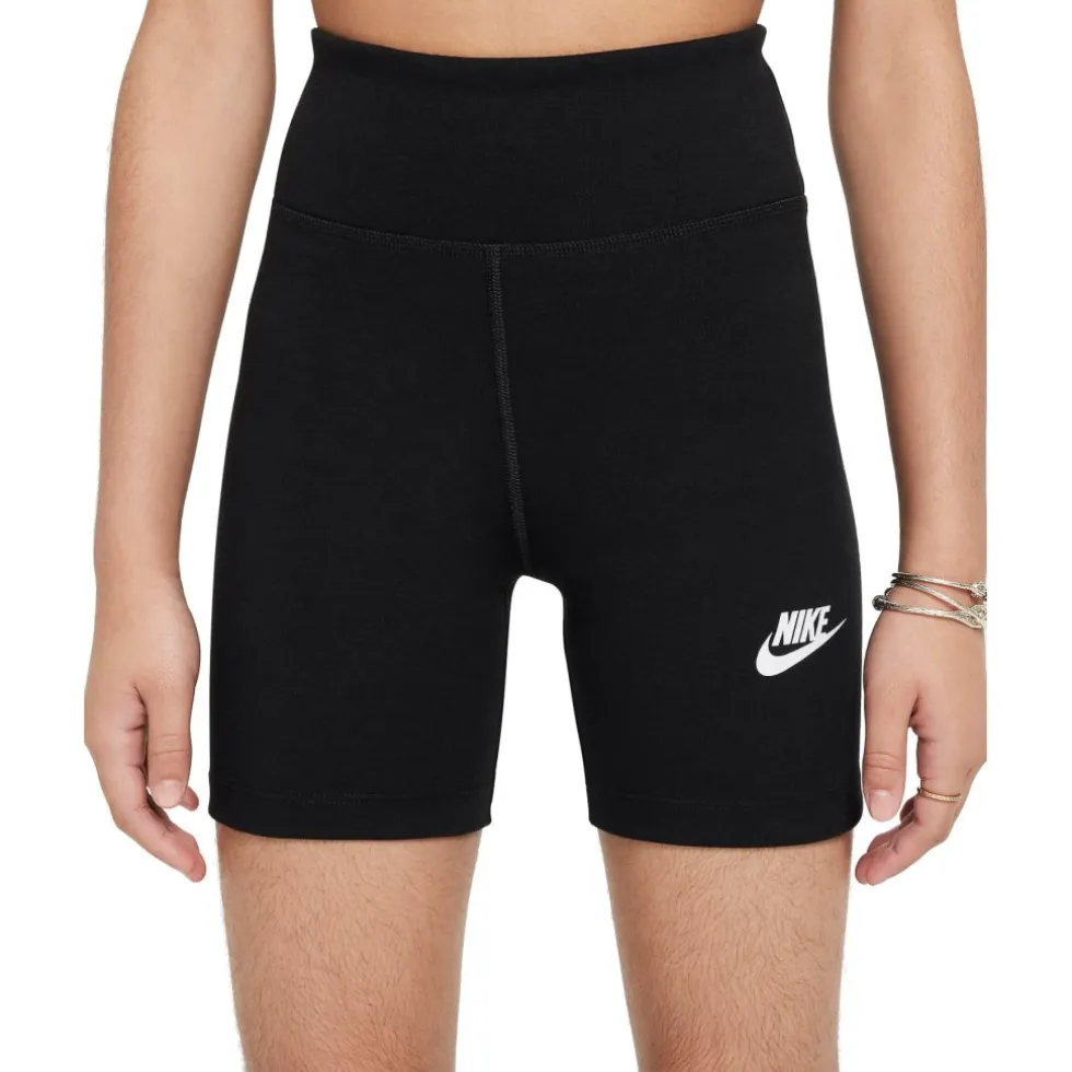 Nike Sportswear Classic 5" Korte Broek Kinderen - zwart/wit FZ5581-010