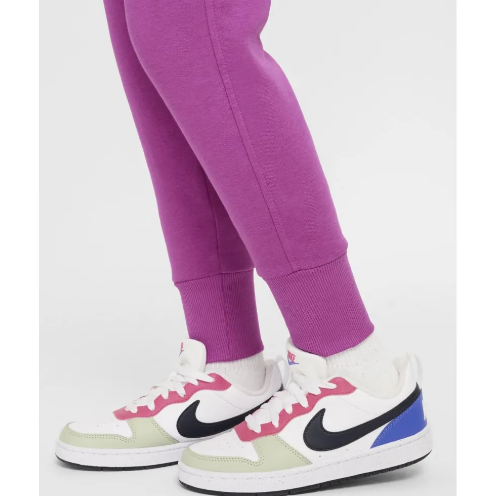 Nike Sportswear Club Fleece High-Rise Joggingbroek Kinderen - hot fuchsia/hot fuchsia/white FD2921-518