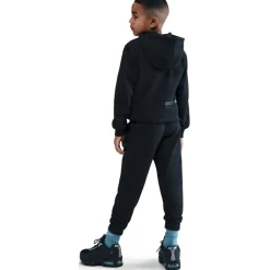 Nike Sportswear Club Fleece Joggingbroek Kinderen - black/black/safety orange HV0393-010