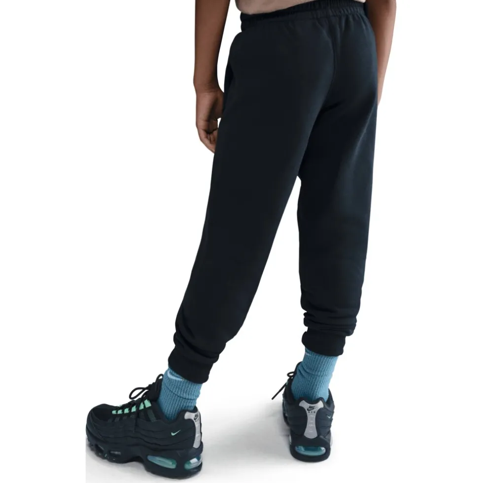 Nike Sportswear Club Fleece Joggingbroek Kinderen - black/black/safety orange HV0393-010