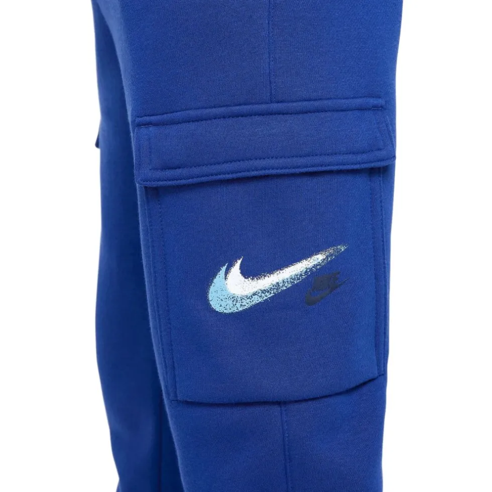 Nike Sportswear Club Fleece Cargo Trainingsbroek Kinderen - deep royal blue FZ4718-455