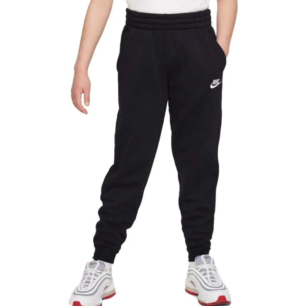 Nike Sportswear Club Fleece Trainingsbroek Kinderen - zwart/wit FD3008-010