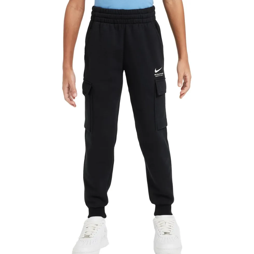 Nike Sportswear Fleece Cargobroek Kinderen - zwart HV6972-010