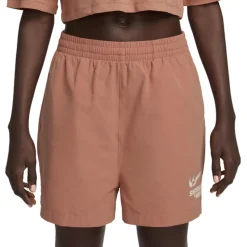 Nike Sportswear Shorts Dames - terra blush/lite orewood brown HF5529-212