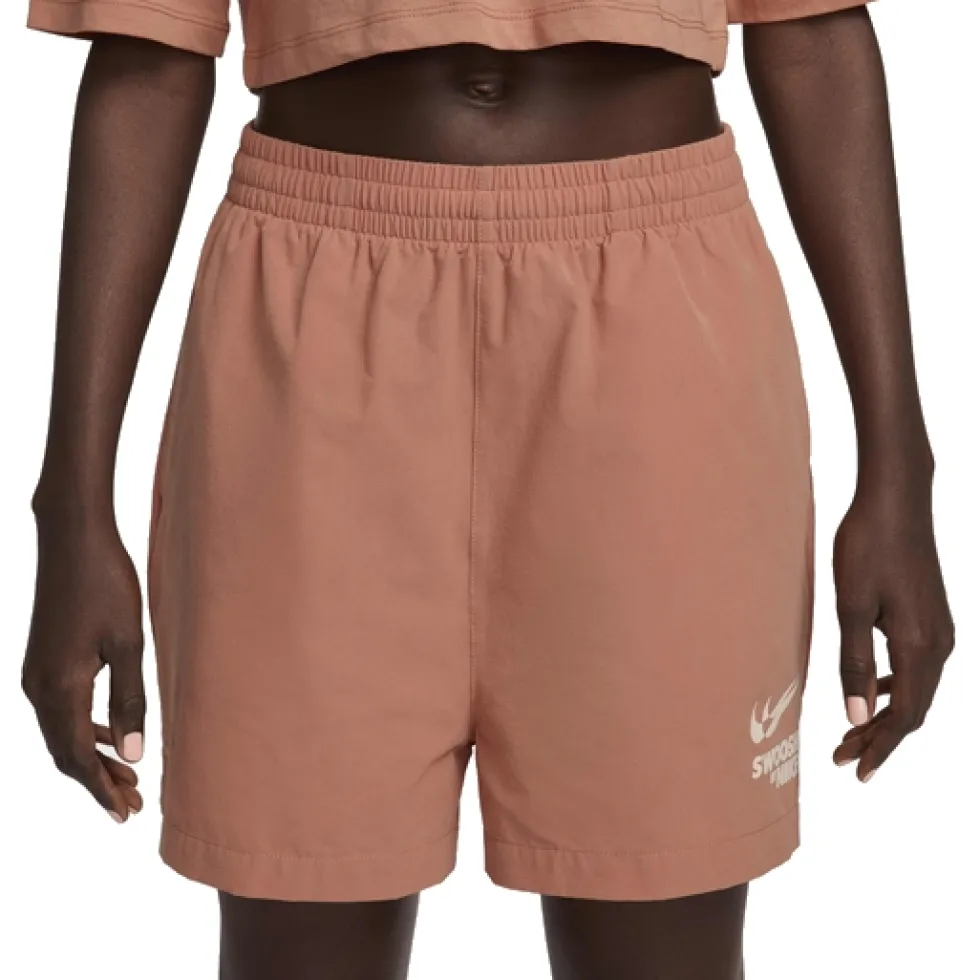 Nike Sportswear Shorts Dames - terra blush/lite orewood brown HF5529-212