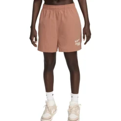 Nike Sportswear Shorts Dames - terra blush/lite orewood brown HF5529-212