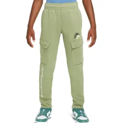 Broeken < Nike Sportswear Standard Issue Cargobroek Kinderen - oil green H4337-386