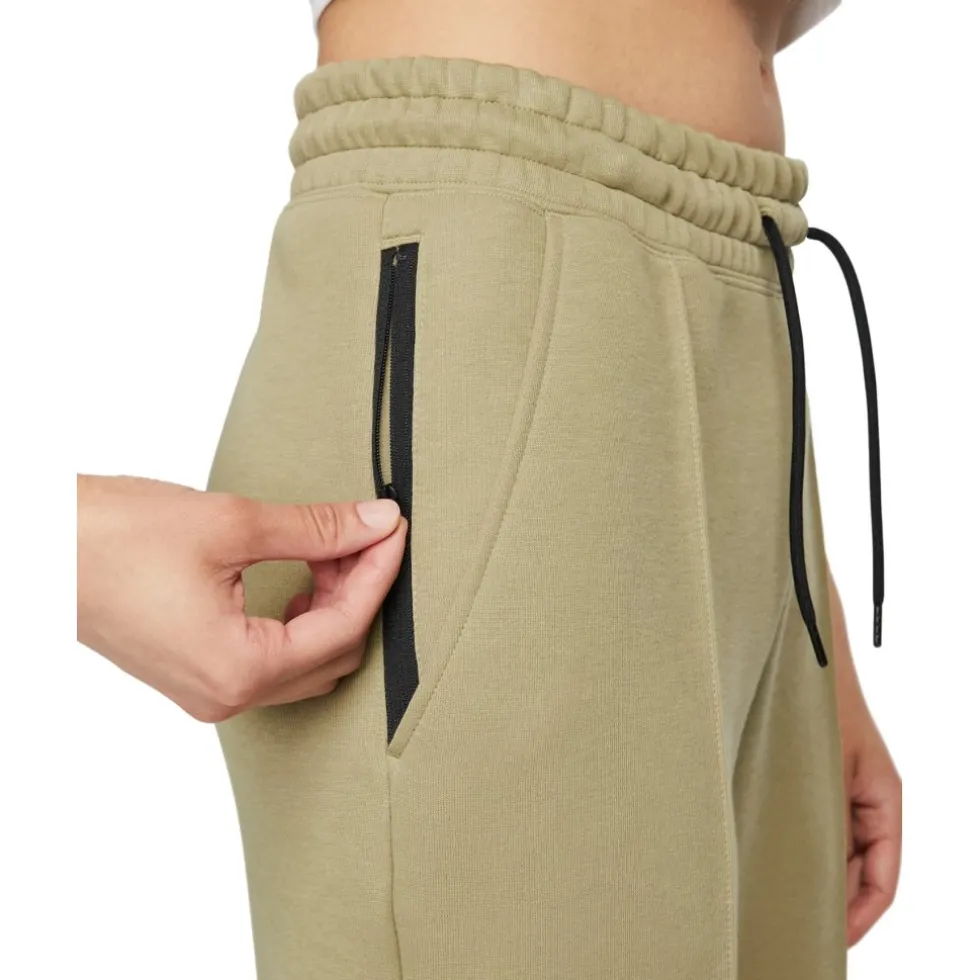 Nike Sportswear Tech Fleece Broek voor Dames - neutral olive/black FB8330-276