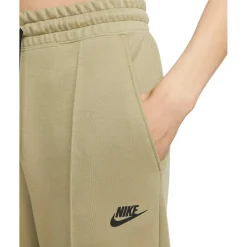 Nike Sportswear Tech Fleece Broek voor Dames - neutral olive/black FB8330-276