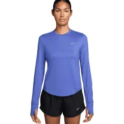 T-Shirts En Tops < Nike Swift Dri-FIT UV Shirt et ange ouwen Daes - sapphire/refective siver HQ0503-570
