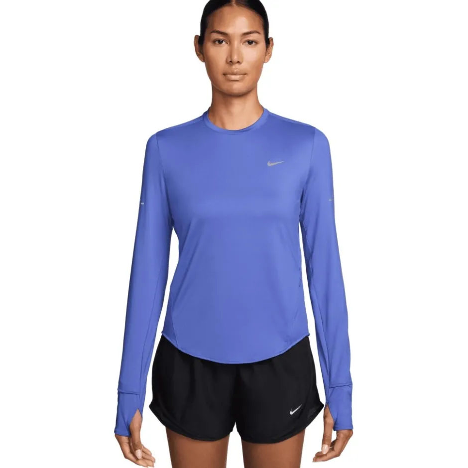T-Shirts En Tops < Nike Swift Dri-FIT UV Shirt et ange ouwen Daes - sapphire/refective siver HQ0503-570