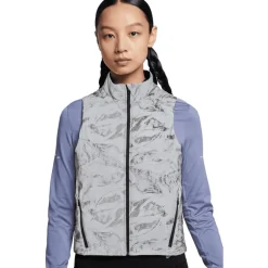 Nike Swift Therma-FIT ADV Reflective Hardloopvest Dames - vast grey/black HV2762-078