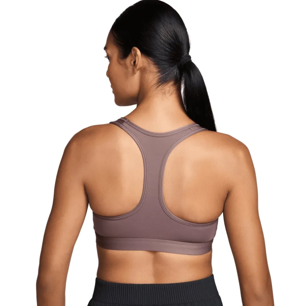 Nike Swoosh Sportbeha met medium ondersteuning Dames - tattoo/white DX6821-502