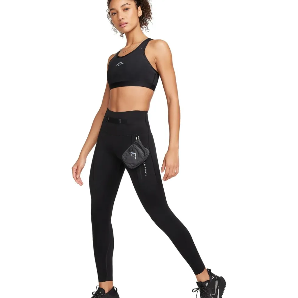 Nike Trail Go Firm-Support 7/8 Leggings Dames - zwart FN2664-010
