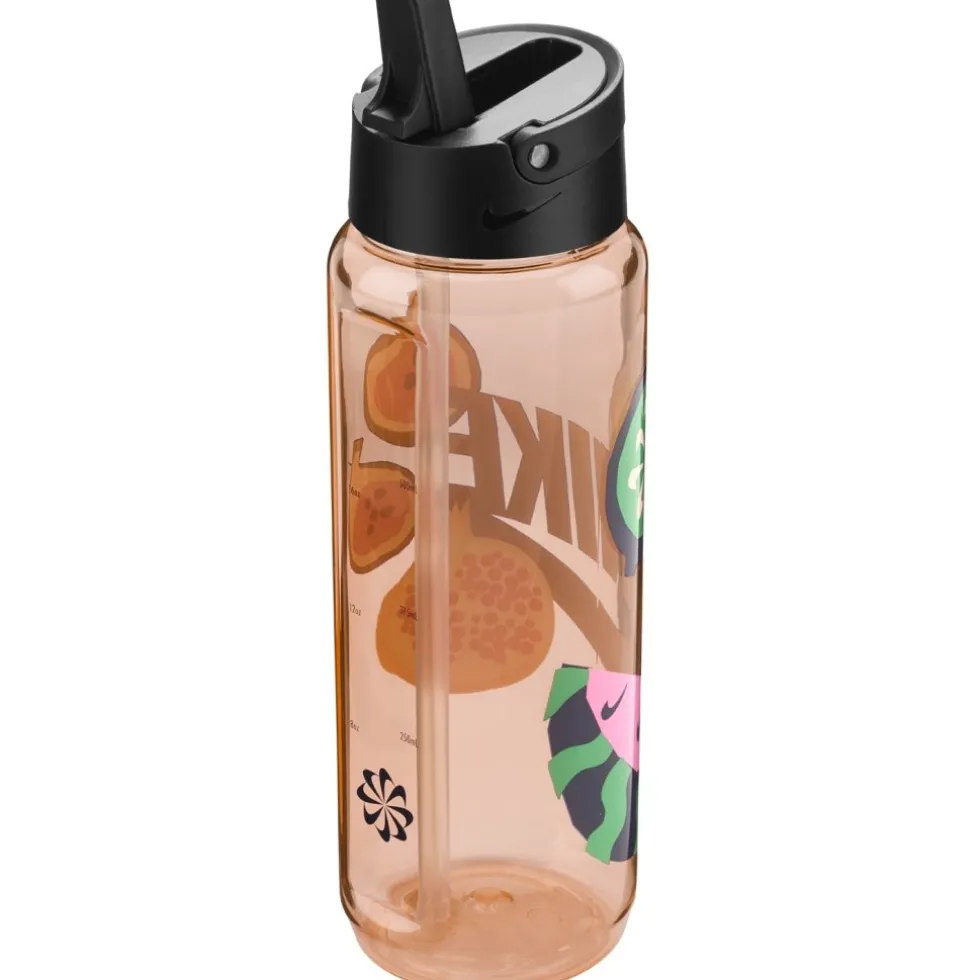 Nike Tritan Renew Recharge Straw Waterfles 24oz/709ml - washed coral/black/midnight navy/midnight navy 627