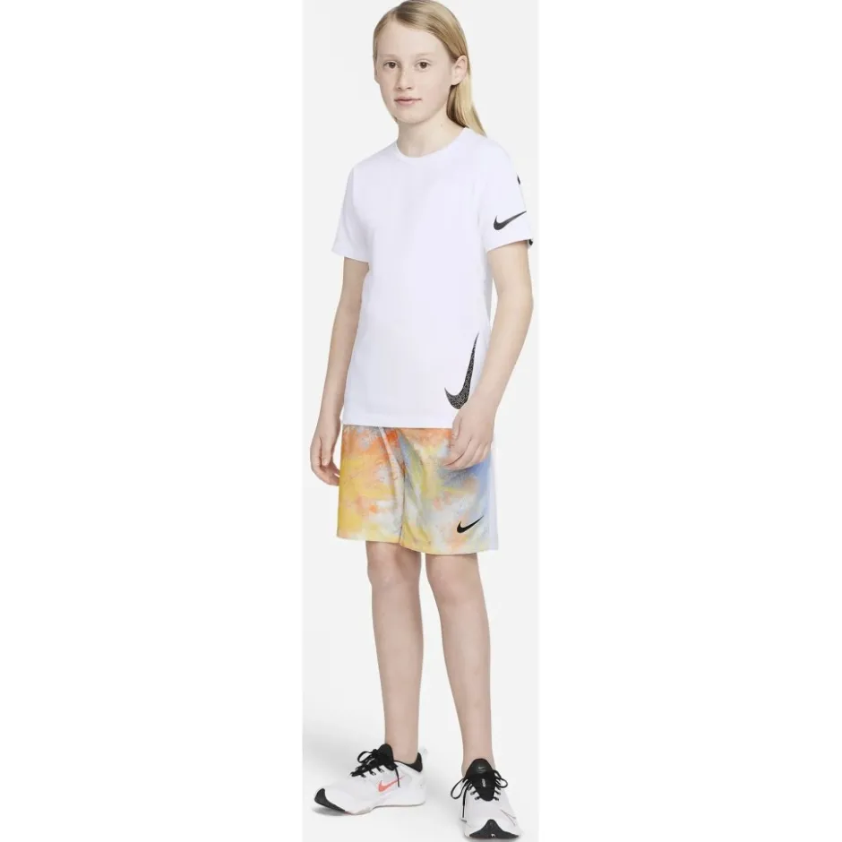 T-Shirts & Tops < Nike Wild Card Traininghirt Kinderen - wit DA0560-100