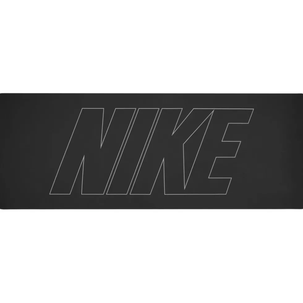 Nike Yogamat 4mm omkeerbaar 180 x 65cm - anthracite/medium grey 012