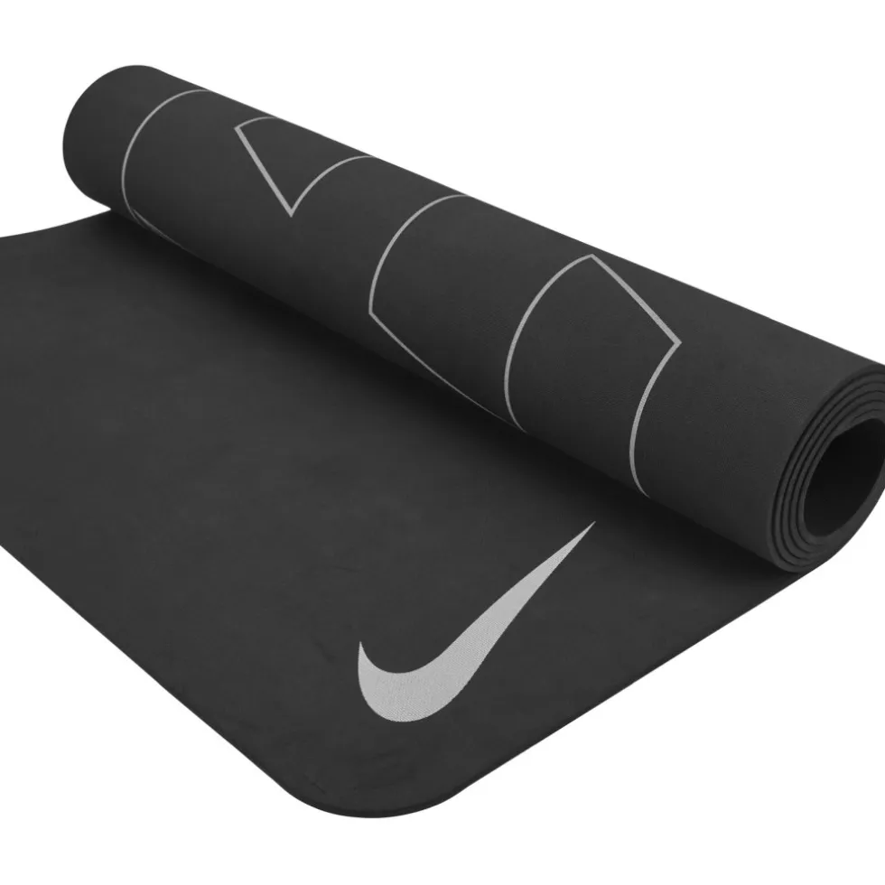 Nike Yogamat 4mm omkeerbaar 180 x 65cm - anthracite/medium grey 012