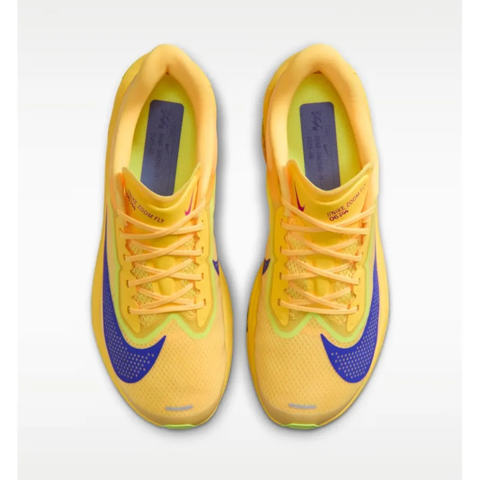 Nike Zoom Fly 6 Hardloopschoenen Heren - citron pulse/volt/indigo burst FN8454-800