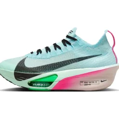 Hardloopschoenen Voor Op De Weg|Schoenen < Nike Air Zoom Alphafly 3 Hardloopschoenen Dames - glacier blue/mint foam/green show/black FD8315-0