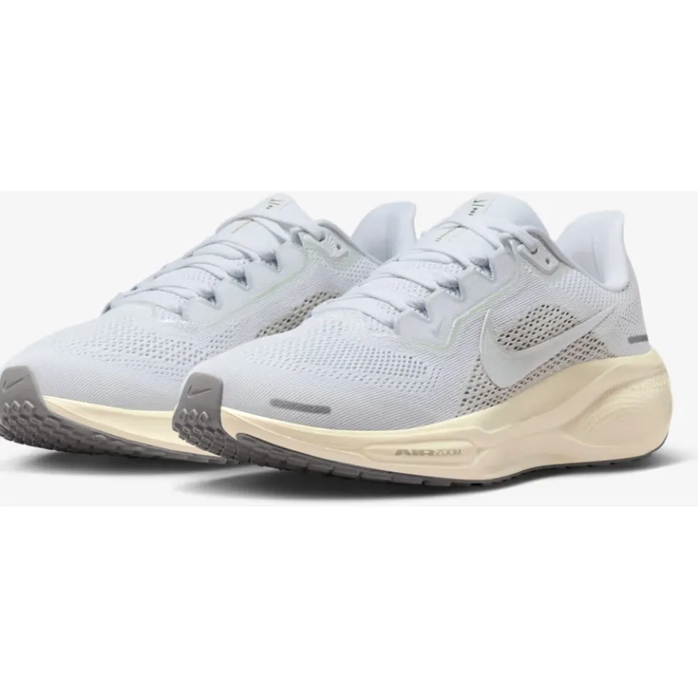 Nike Air Zoom Pegasus 41 Hardloopschoenen Dames - white/chalk/sea glass/white IO9914-100