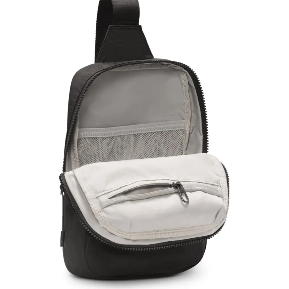 Nike Aura Crossbody Tas 5L - black/black/gunmetal HF7038-013