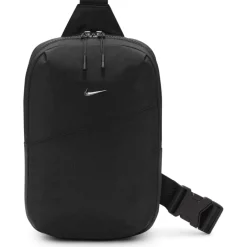 Nike Aura Crossbody Tas 5L - black/black/gunmetal HF7038-013