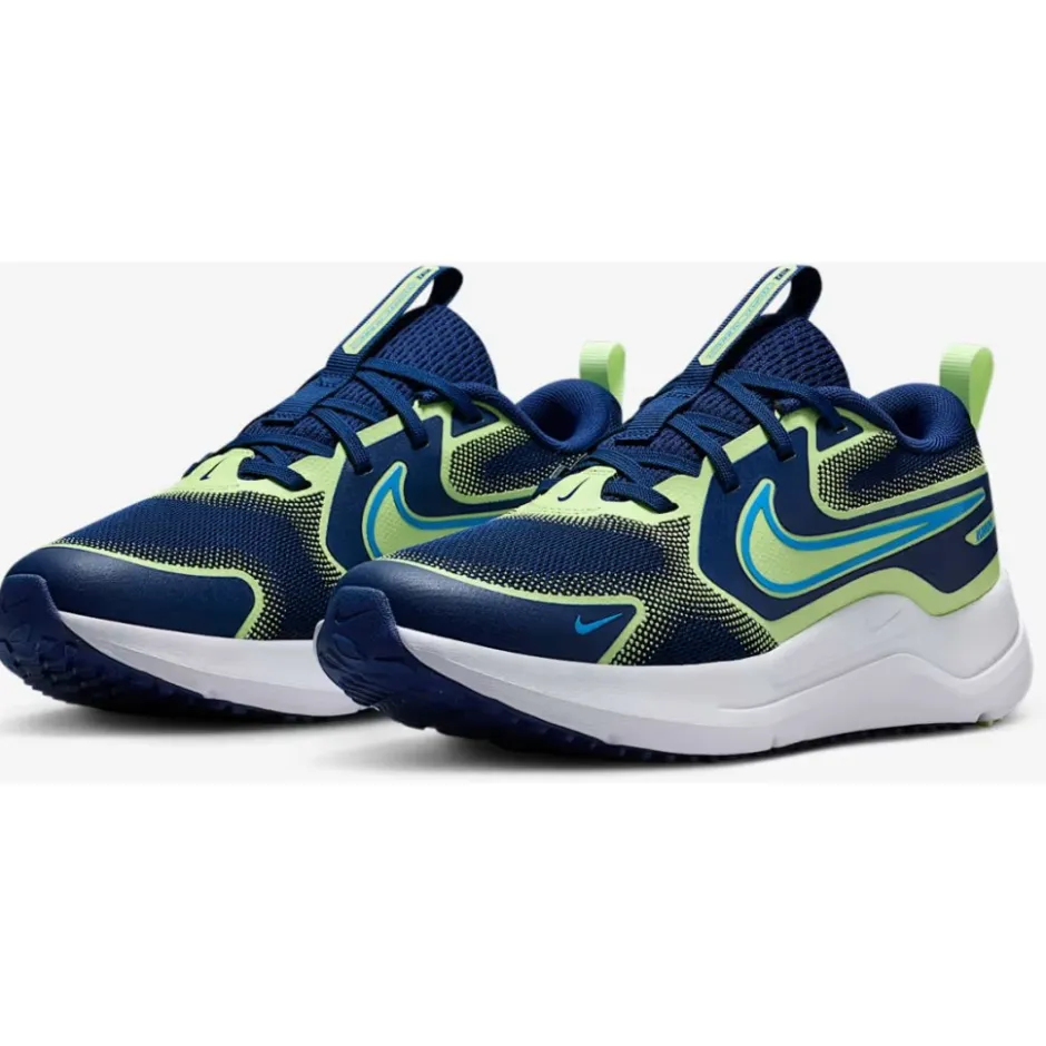 Hardloopschoenen Kinderen|Schoenen < Nike Cosmic Runner Hardloopschoenen Kinderen - blue void/barely volt/university blue HM4402-403