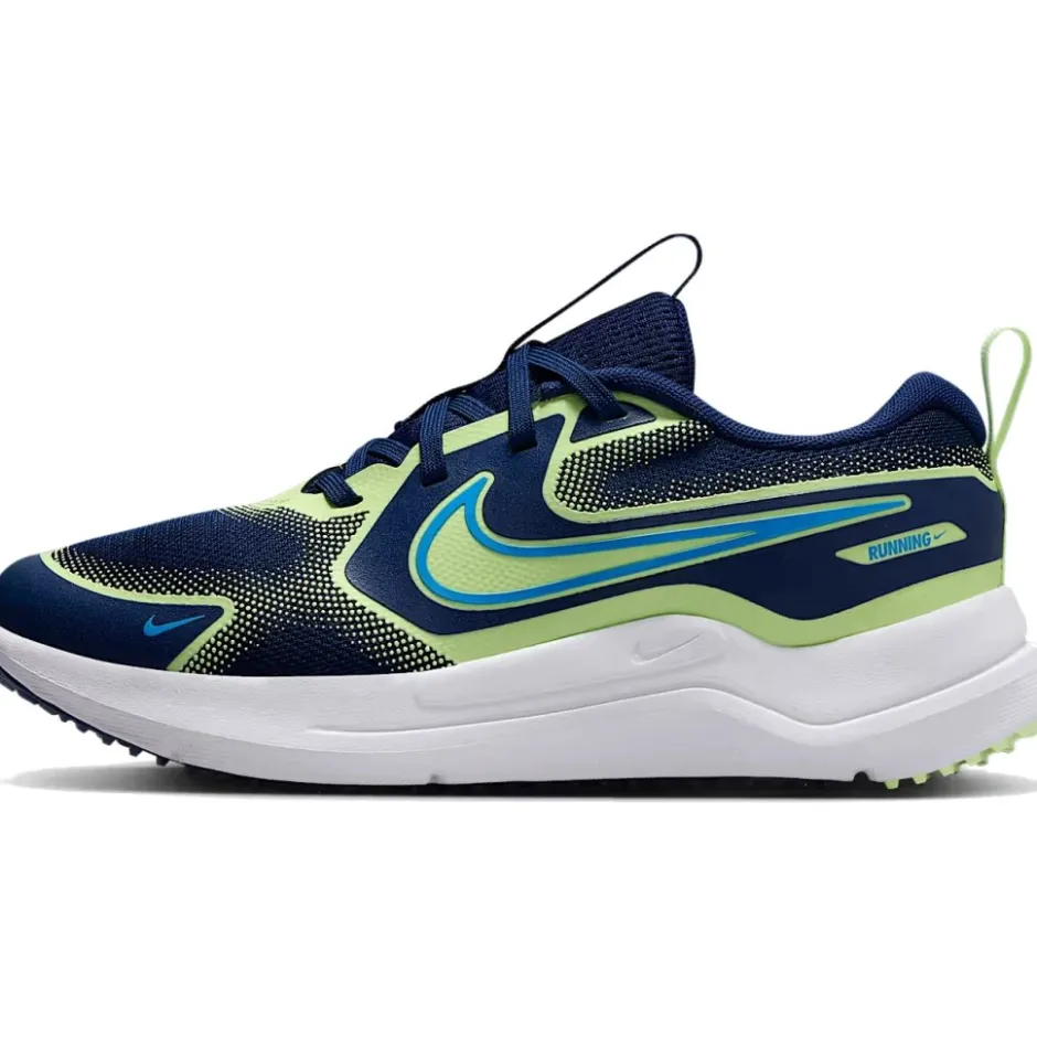 Hardloopschoenen Kinderen|Schoenen < Nike Cosmic Runner Hardloopschoenen Kinderen - blue void/barely volt/university blue HM4402-403