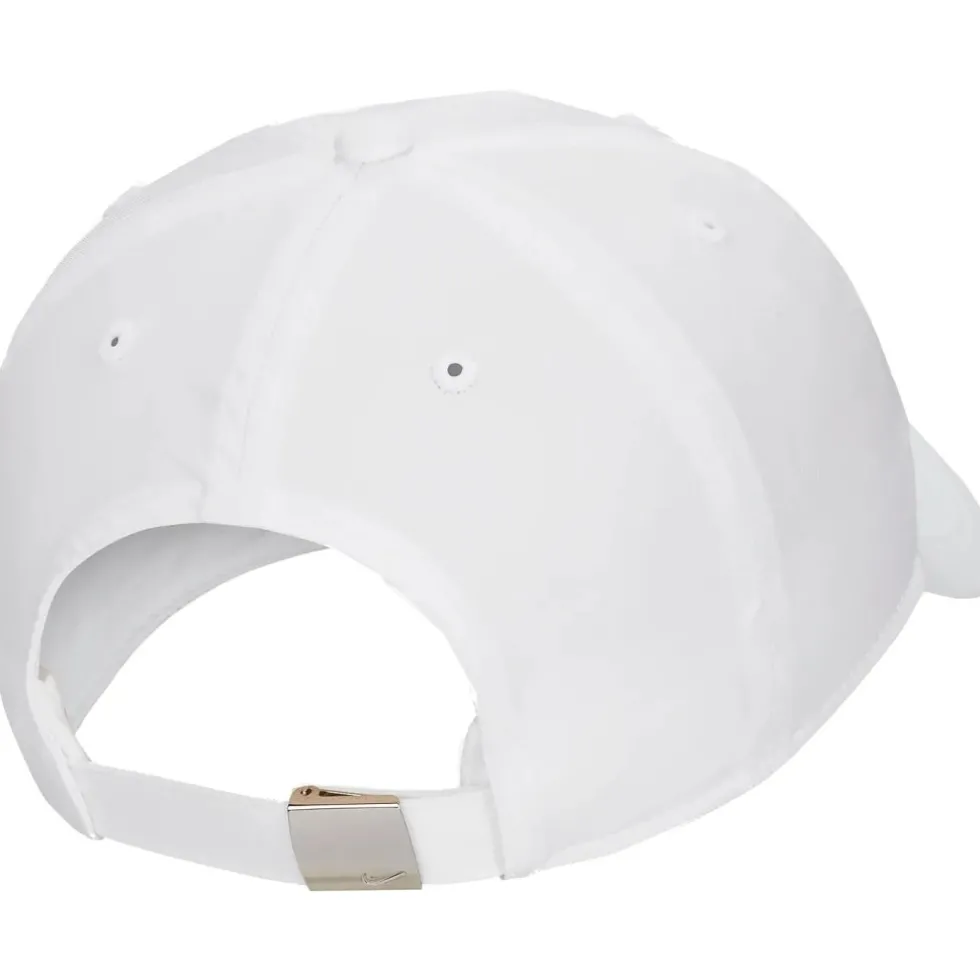 Nike Dri-FIT Club Metall-Swoosh Pet voor Kinderen - wit FB5064-100