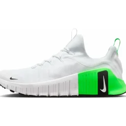 Nike Free Metcon 6 Fitnessschoenen Heren - white/green strike/black/black FJ7127-107