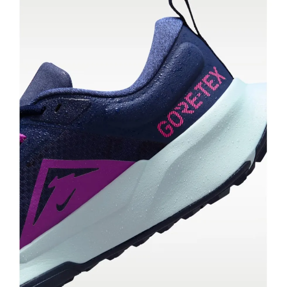 Nike Juniper Trail 2 GORE-TEX Trail Running Schoenen Dames - midnight navy/sapphire/glacier blue HM9725-400