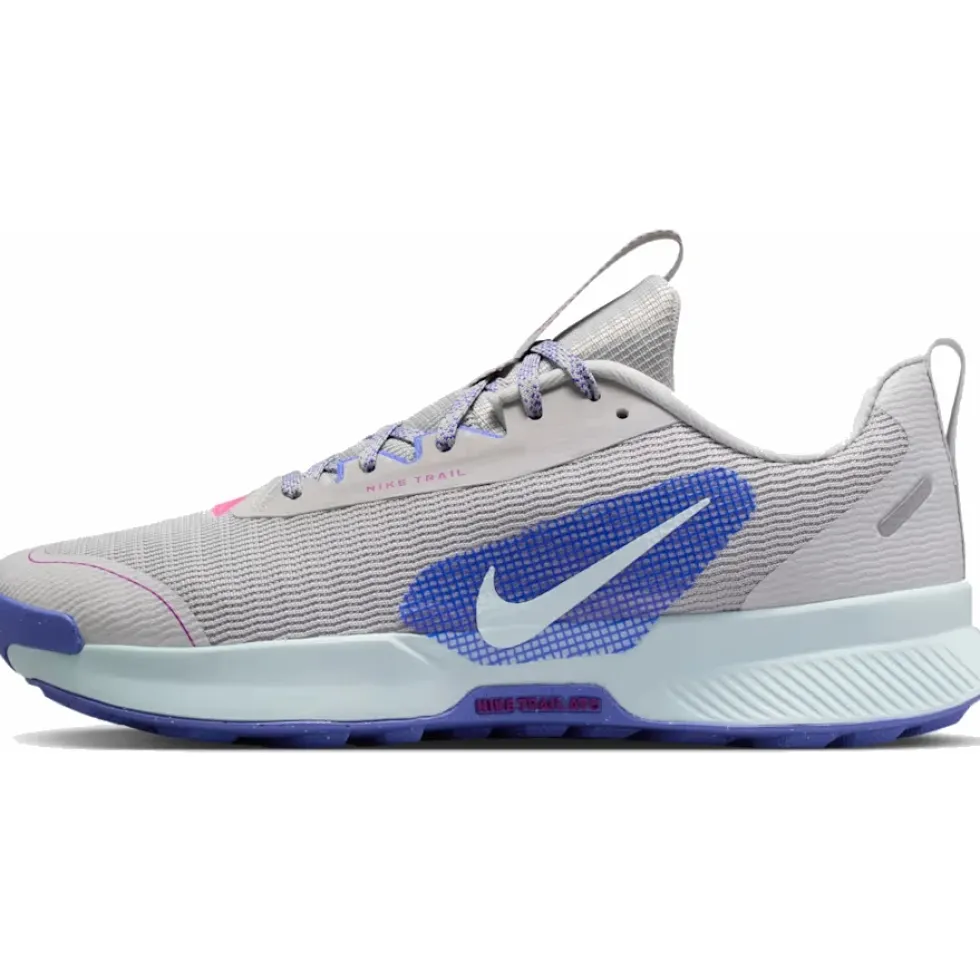 Nike Juniper Trail 3 Trailrunningschoenen Dames - grey fog/glacier blue-sapphire FQ0902-005