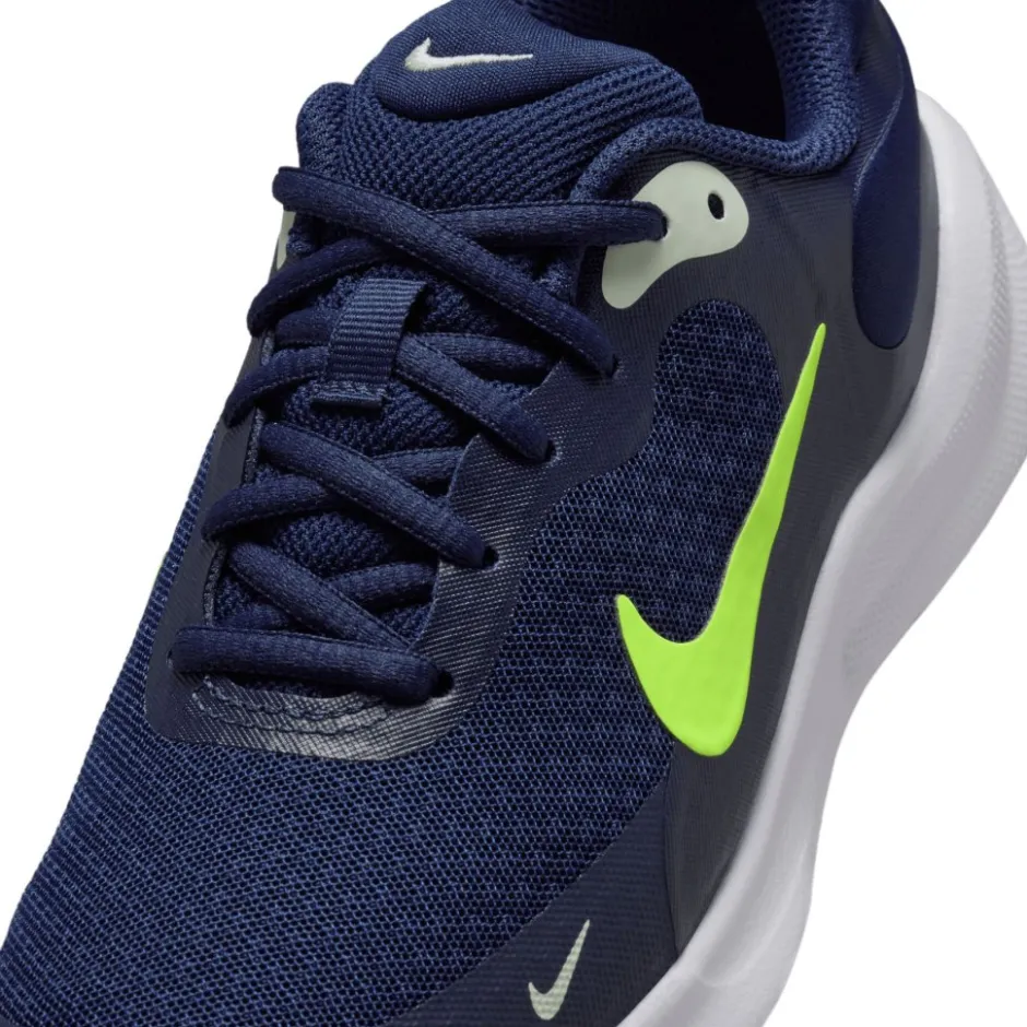 Hardloopschoenen Kinderen|Schoenen < Nike Revolution 7 GS Schoenen Kinderen - midnight navy/volt-volt tint-white FB7689-403