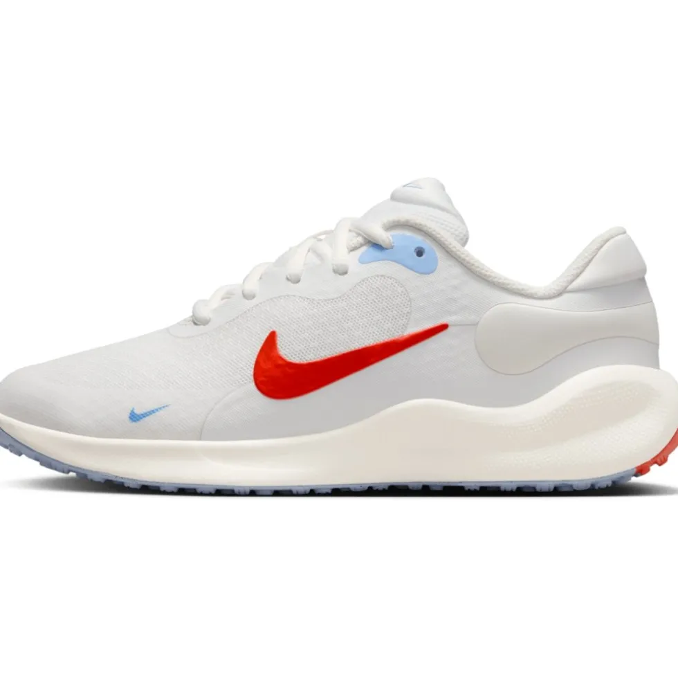 Nike Revolution 7 GS Schoenen Kinderen - summit white/picante red-sail/psychic blue FB7689-104