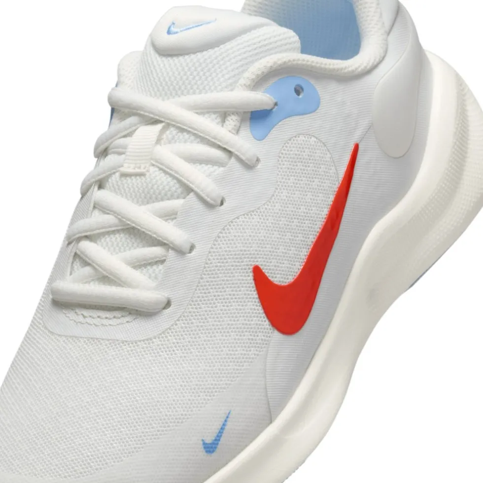 Nike Revolution 7 GS Schoenen Kinderen - summit white/picante red-sail/psychic blue FB7689-104