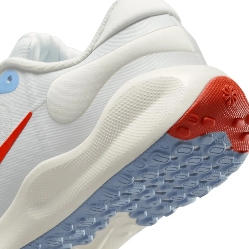Nike Revolution 7 GS Schoenen Kinderen - summit white/picante red-sail/psychic blue FB7689-104