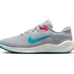 Nike Revolution 7 GS Schoenen Kinderen - wolf grey/dusty cactus-bright crimson FB7689-008