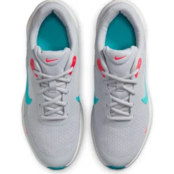 Nike Revolution 7 GS Schoenen Kinderen - wolf grey/dusty cactus-bright crimson FB7689-008