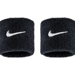 Nike Swoosh Classic Polsbandjes - 2 Pack - zwart/wit 010