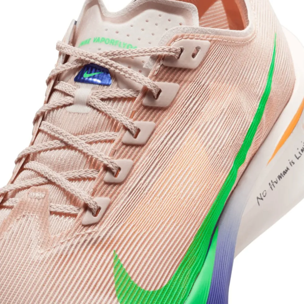 Nike Vaporfly 4 Hardloopschoenen Heren - Eliud Kipchoge Edition - silt red/fire pink/bright ceramic/green shock IH0869-605