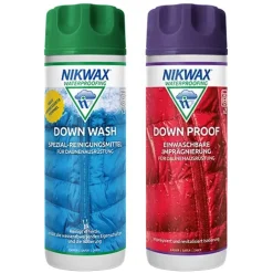 Textielverzorging|Textielverzorging < Nikwax Down Wash Direct Donswasmiddelen + Downproof Impregnatie Set 2 x 300 ml