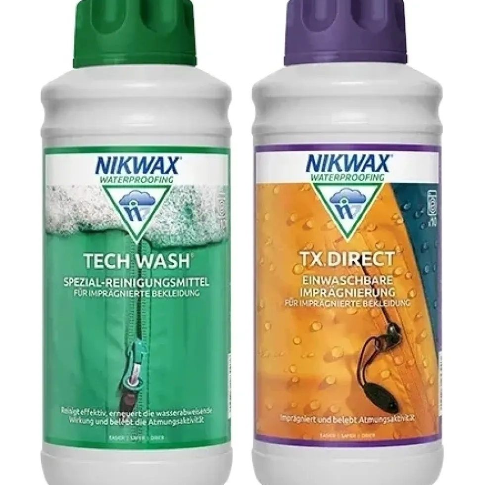 Nikwax Tech Wash Wasmiddel + TX.Direct Wash-in Impregnatie Set 2 x 1 L