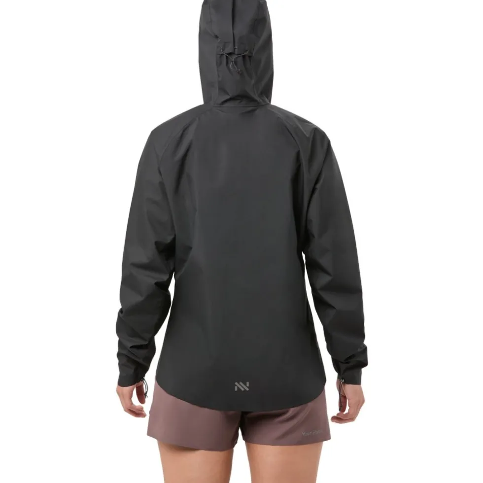 NNormal Trail Regenjas Dames - Zwart