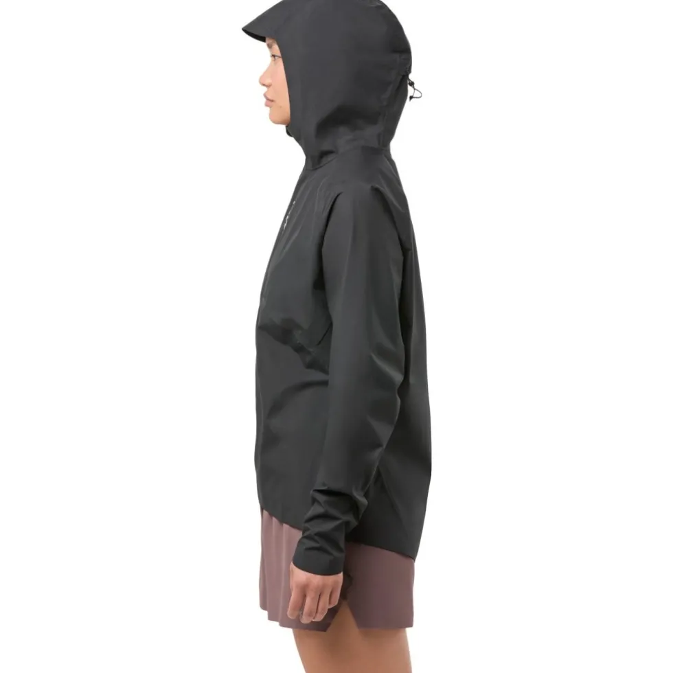 NNormal Trail Regenjas Dames - Zwart