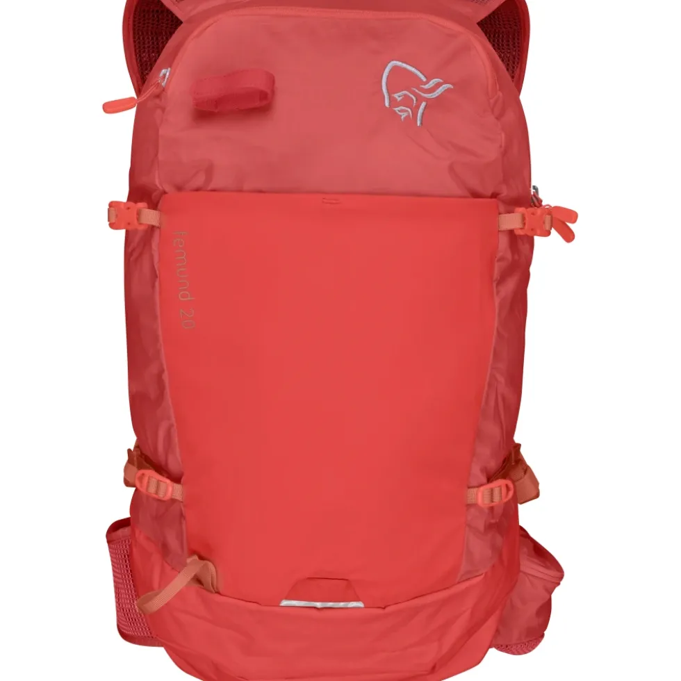 Norrona femund econyl70 20L Rugzak - Paprika Red