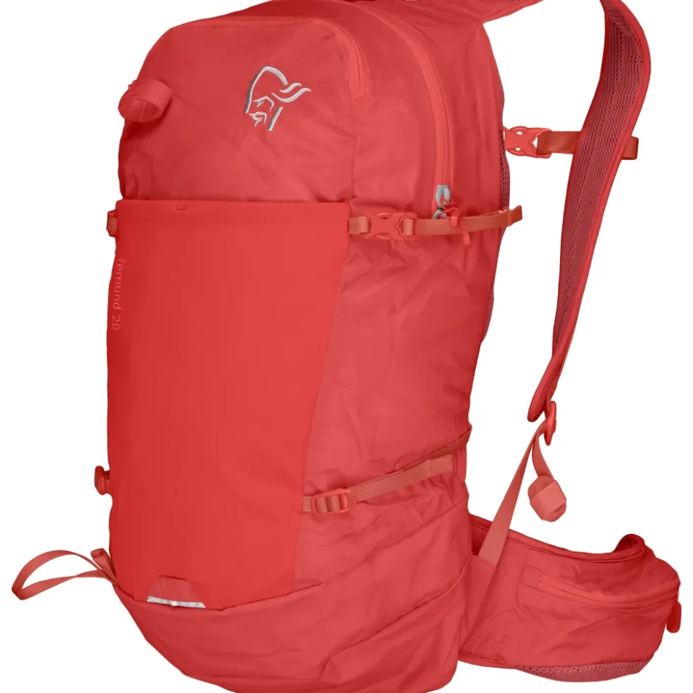Norrona femund econyl70 20L Rugzak - Paprika Red