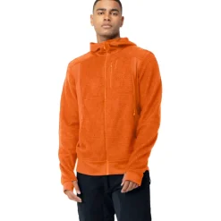 Norrona falketind Alpha120 Zip Hood Jas Heren - Gold Flame